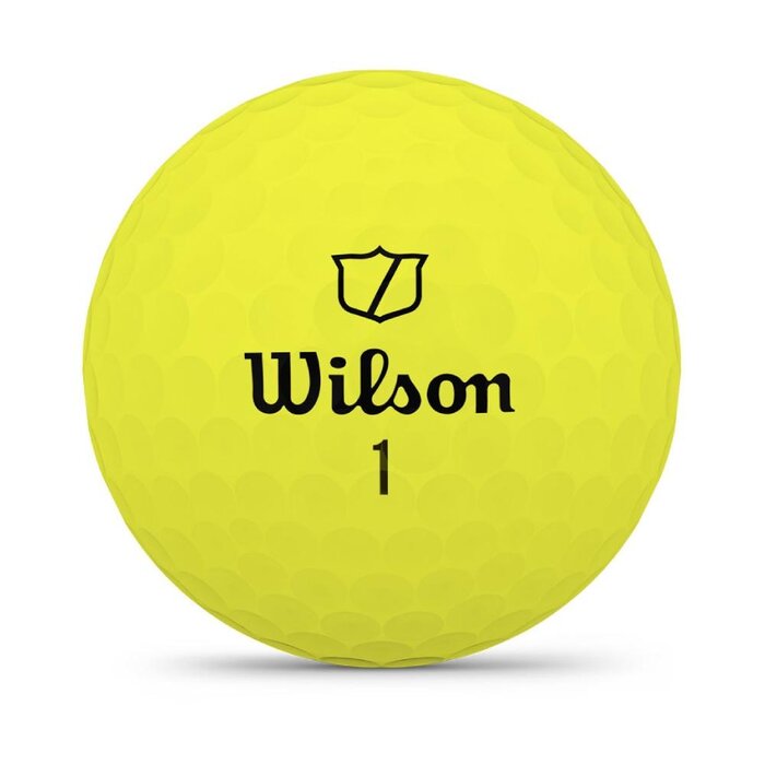 Wilson Wilson Staff Model X Golfballen 2026 - Geel - 12 Stuks