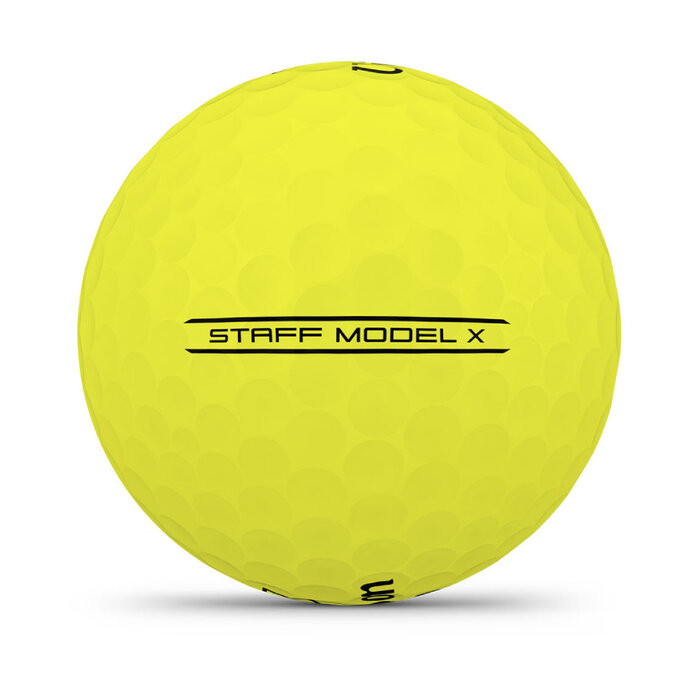 Wilson Wilson Staff Model X Balles de golf 2026 - Jaune - 12 Pièces