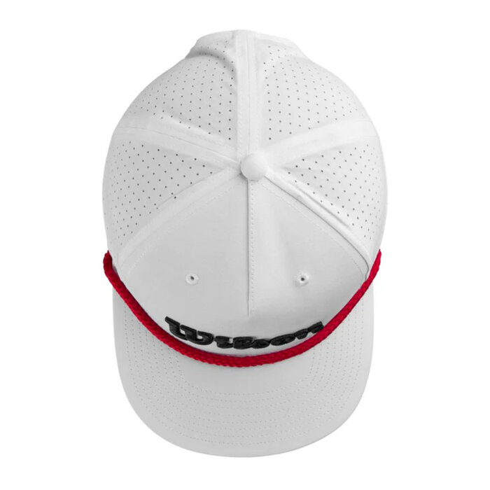 Wilson Wilson Rope Golfcap - Weiß Rot