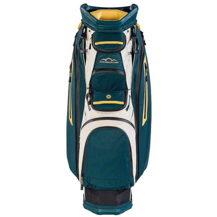 Sun Mountain Sun Mountain C130 H2NO Waterproof Cart Bag - Black Pond Crème