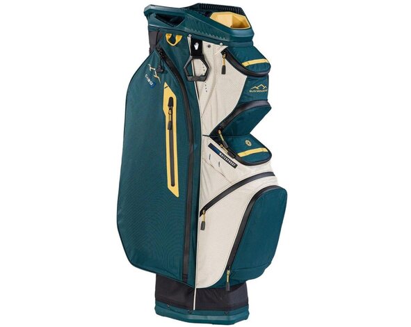 Sun Mountain Sun Mountain C130 H2NO Waterproof Cart Bag - Black Pond Crème