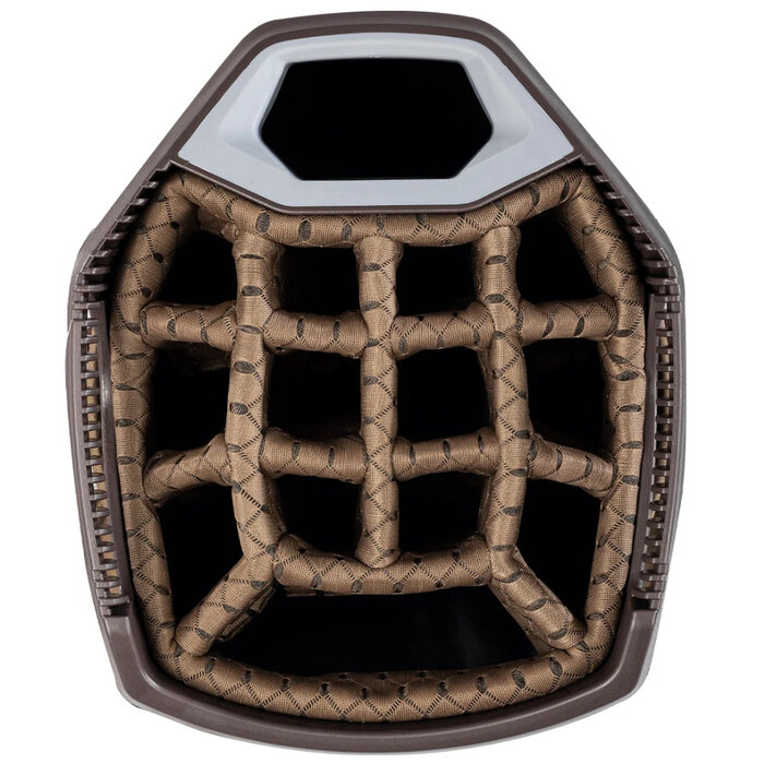 Sun Mountain Sun Mountain C130 H2NO Waterproof Cart Bag - Leather Shadow Sand