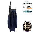 Sun Mountain Sun Mountain C130 H2NO Waterproof Sac Chariot - Bleu Blanc Or