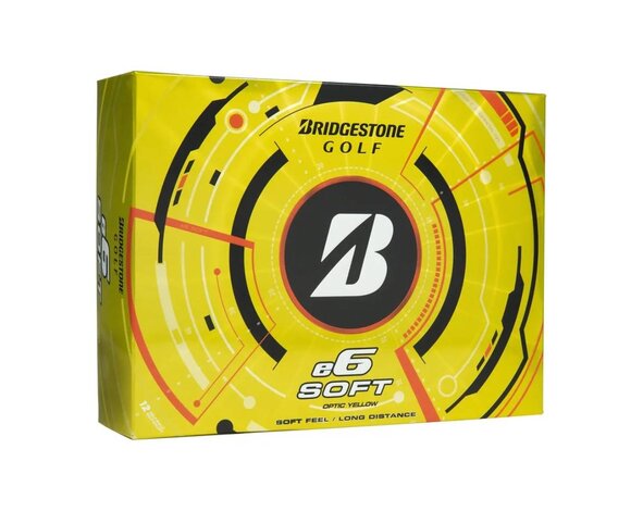 Bridgestone Bridgestone E6 Soft Golfbälle 2026 - Gelb - 12 Stück