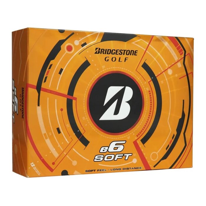 Bridgestone Bridgestone E6 Soft Golf Balls 2026 - White - 12 Pack