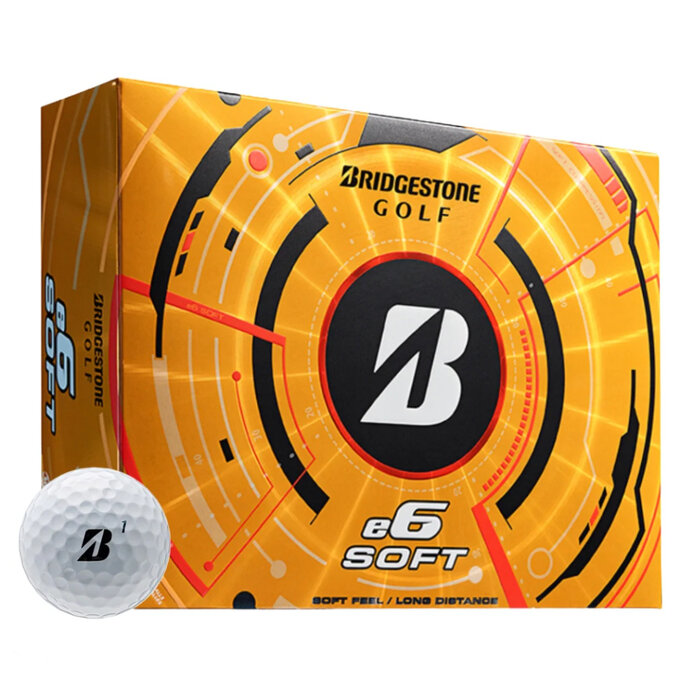 Bridgestone Bridgestone E6 Soft Golfbälle 2026 - Weiß - 12 Stück