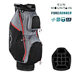 Sun Mountain Sun Mountain Forerunner Cart Bag - Black Nickel Red