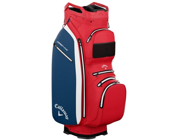 Callaway Callaway Org 14 HD Waterproof Bolsa de golf carro 2026 - Rojo Blanco Azul