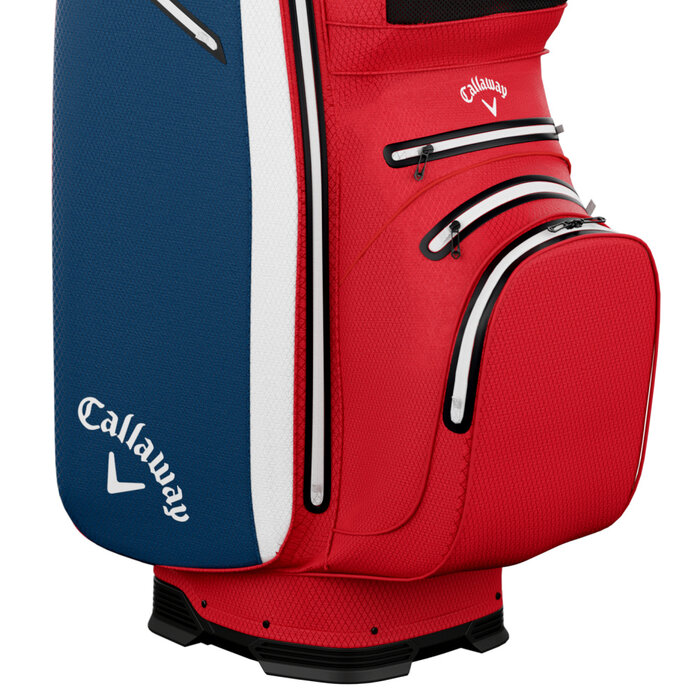 Callaway Callaway Org 14 HD Waterproof Cartbag 2026 - Rood Wit Blauw