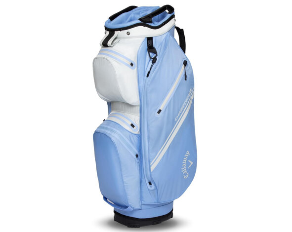 Callaway Callaway Chase 14 Dry Waterproof Bolsa de golf carro 2025 - Azul Blanco