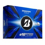 Bridgestone E12 Speed Golfbälle 2026 - Weiß - 12 Stück