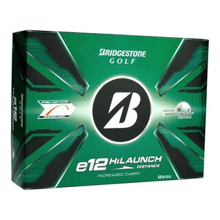 Bridgestone Bridgestone E12 HiLaunch Golfbälle 2026 - Weiß - 12 Stück