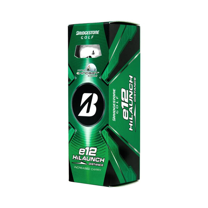 Bridgestone Bridgestone E12 HiLaunch Golfballen 2026 - Wit - 12 Stuks