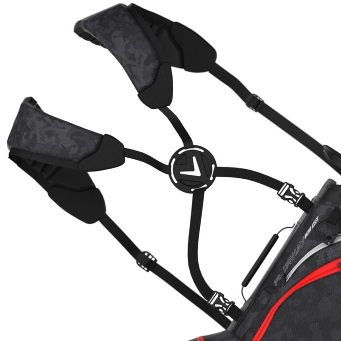 Callaway Callaway Fairway C Hyper Dry Stand Bag 2026 - Graphite Desert Camo Red