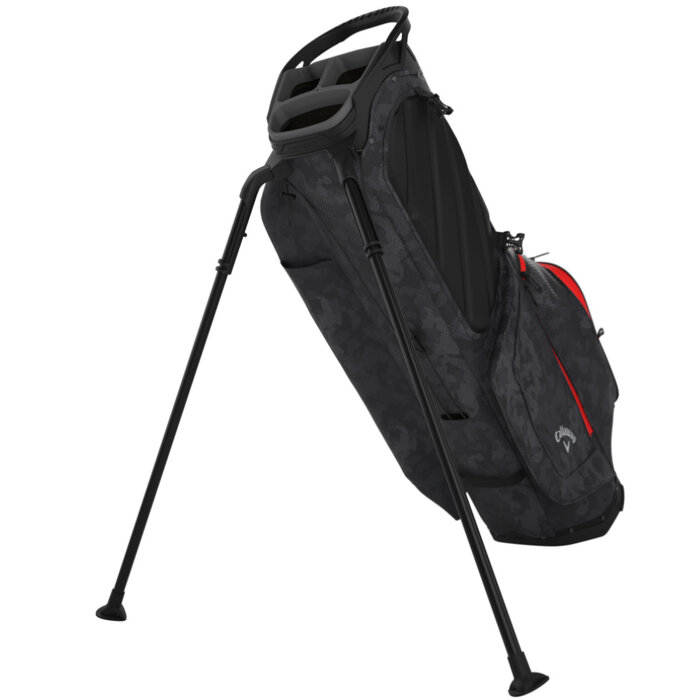 Callaway Callaway Fairway C Hyper Dry Standbag 2026 - Zwart Grijs Rood