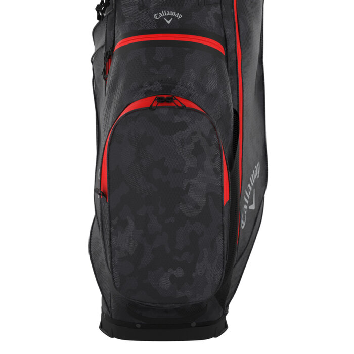 Callaway Callaway Fairway C Hyper Dry Standbag 2026 - Zwart Grijs Rood