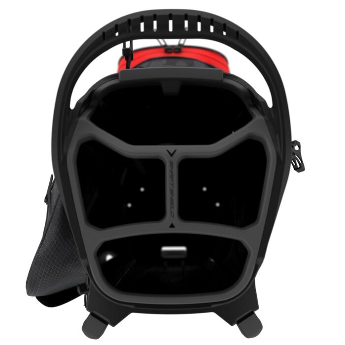 Callaway Callaway Fairway C Hyper Dry Standbag 2026 - Zwart Grijs Rood