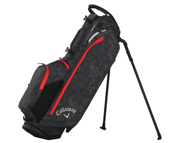 Callaway Callaway Fairway C Hyper Dry Bolsa de golf trípode 2026 - Negro Gris Rojo