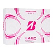 Bridgestone Bridgestone Lady Precept Golfballen 2026 - Roze - 12 Stuks