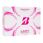 Bridgestone Lady Precept Golfbälle 2026 - Rosa - 12 Stück