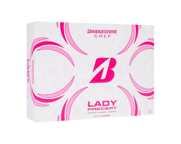 Bridgestone Bridgestone Lady Precept Golfballen 2026 - Roze - 12 Stuks