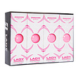 Bridgestone Bridgestone Lady Precept Golfbälle 2026 - Rosa - 12 Stück