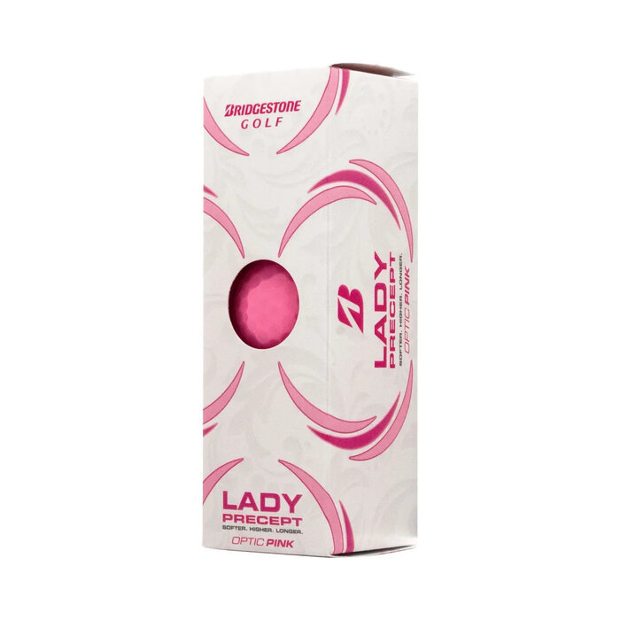 Bridgestone Bridgestone Lady Precept Golfbälle 2026 - Rosa - 12 Stück