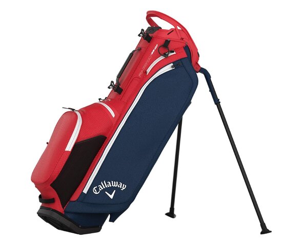 Callaway Callaway Fairway C Hyper Dry Bolsa de golf trípode 2026 - Rojo Blanco Azul