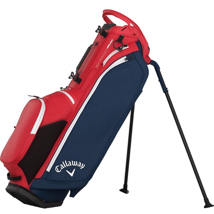 Callaway Callaway Fairway C Hyper Dry Standbag 2026 - Rood Wit Blauw