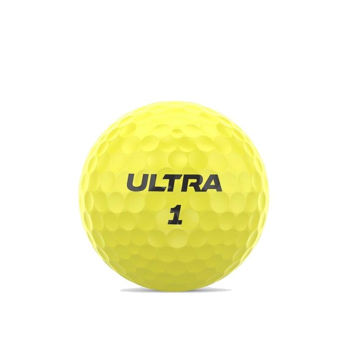 Wilson Wilson Ultra Golfbälle - Gelb - 15 Stück