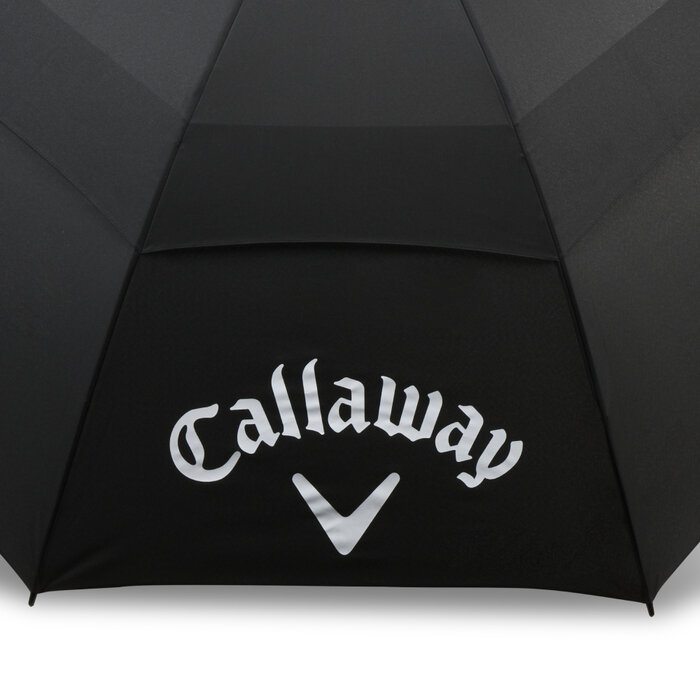 Callaway Callaway Shield 64 Zoll Double Canopy Golfregenschirm 2026 - Schwarz