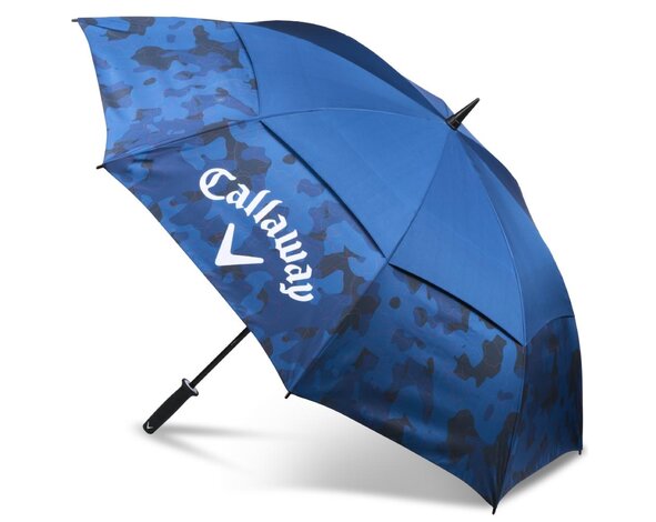 Callaway Callaway Shield 64 inch Double Canopy Golfparaplu 2026 - Blauw Rood