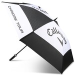 Callaway Tour Authentic UV 68 Inch Double Canopy Golfparaplu 2026 - Zwart Wit