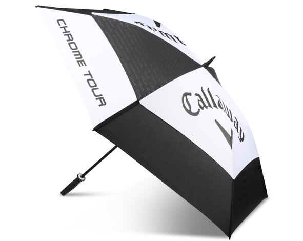 Callaway Callaway Tour Authentic UV 68 Pulgadas Doble Toldo Paraguas de Golf 2026 - Negro Blanco