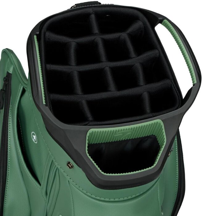 TaylorMade TaylorMade DeLuxe Cart Bag 2026 - Dark Sage