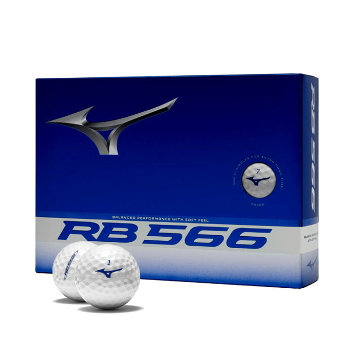 Mizuno Mizuno RB566 Golfballen 2026 - Wit -12 Stuks