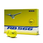 Mizuno RB566 Golf Balls 2026 - Yellow - 12-Pack