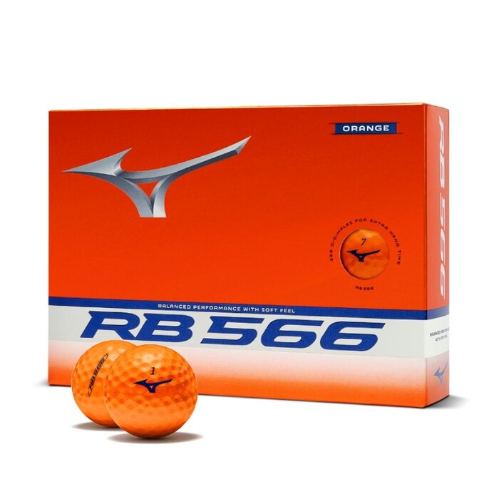 Mizuno Mizuno RB566 Golf Balls 2026 - Orange - 12-Pack