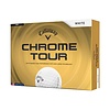 Callaway Chrome Tour Golf Balls 2026 - White - 12-Pack