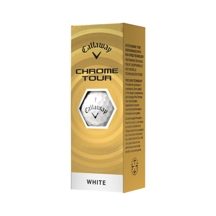Callaway Callaway Chrome Tour Golf Balls 2026 - White - 12-Pack