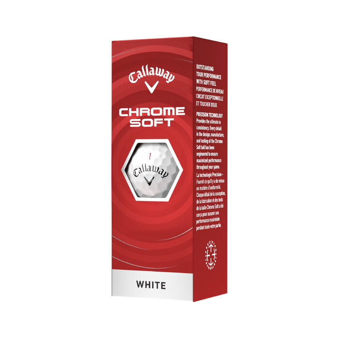 Callaway Callaway Chrome Soft Golfbälle 2026 - Weiß - 12 Stück