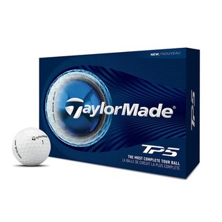 TaylorMade TaylorMade TP5 Golf Balls 2026 - White - 12-Pack