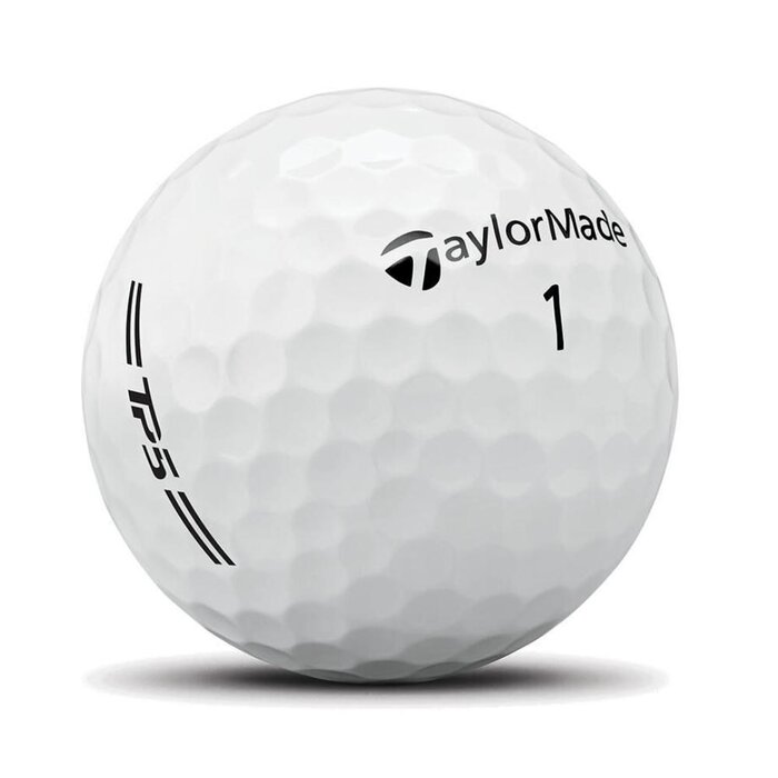 TaylorMade TaylorMade TP5 Golf Balls 2026 - White - 12-Pack