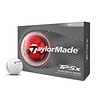 TaylorMade TP5x Golf Balls 2026 - White - 12-Pack
