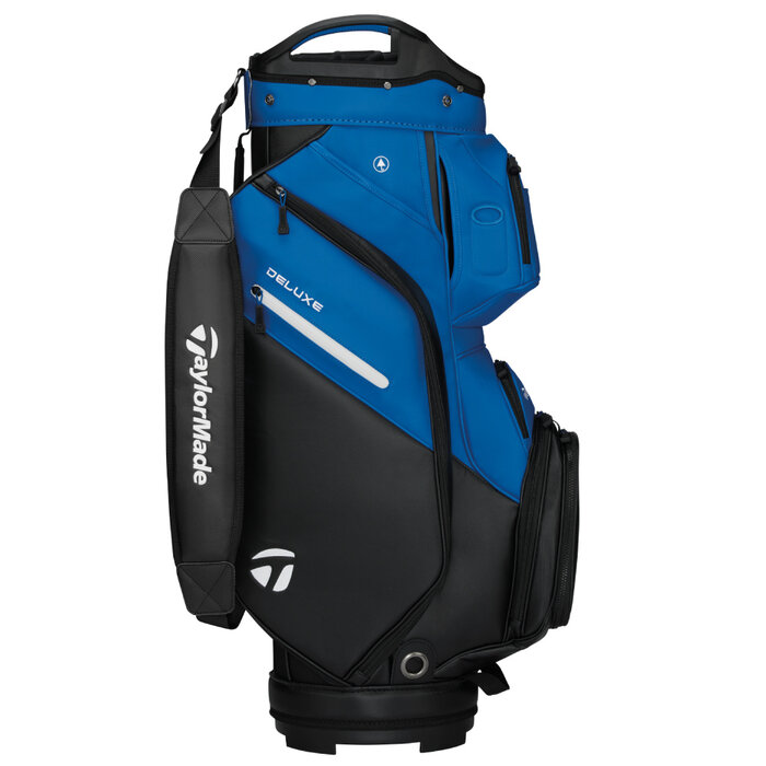 TaylorMade TaylorMade DeLuxe Cart Bag 2026 - Black Blue