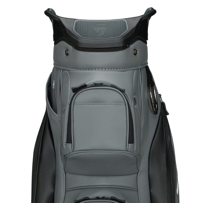 TaylorMade TaylorMade DeLuxe Cartbag 2026 - Schwarz Grau