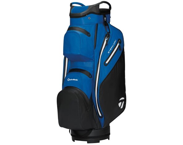 TaylorMade TaylorMade StormDry Waterproof Cartbag 2026 - Zwart Blauw