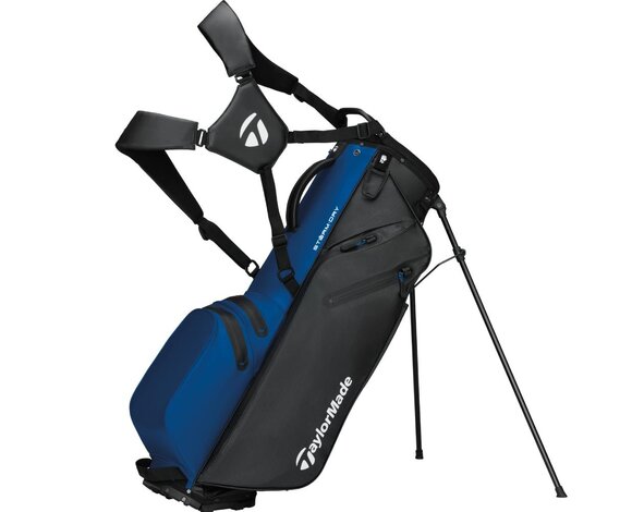 TaylorMade TaylorMade StormDry Waterproof Standbag 2026 - Zwart Blauw