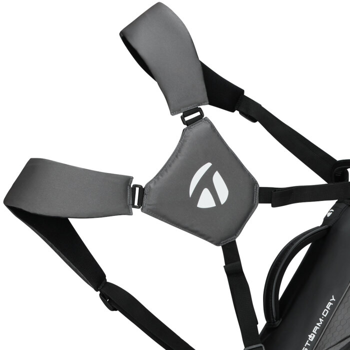 TaylorMade TaylorMade StormDry Waterproof Stand Bag 2026 - Grey Black