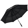 Mizuno Mizuno Tour-25 Twin Canopy 64 Inch Golfregenschirm - Schwarz